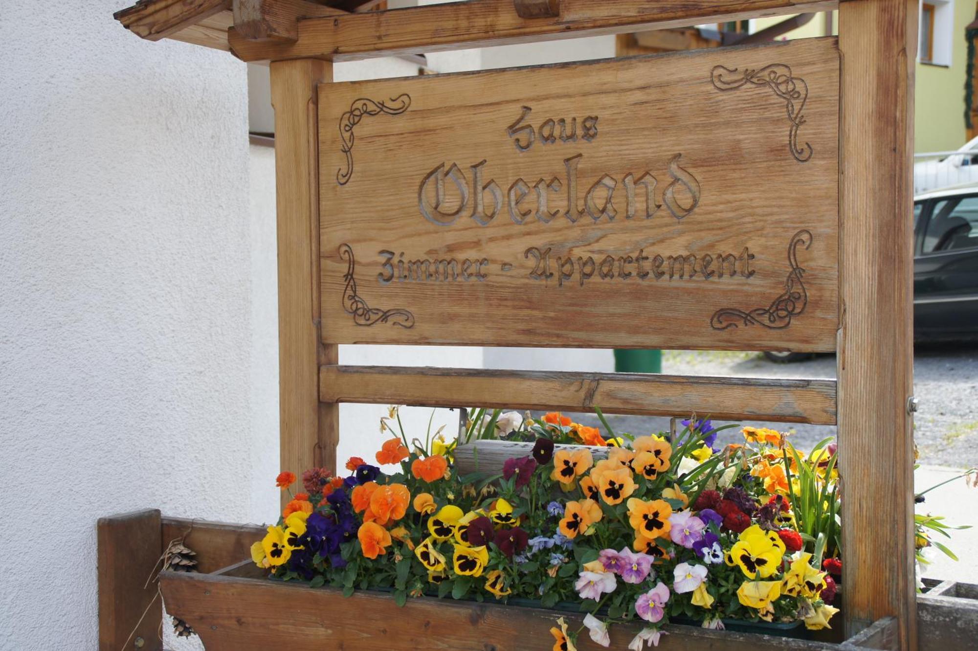 Haus Oberland Bed and Breakfast Sankt Anton am Arlberg Buitenkant foto